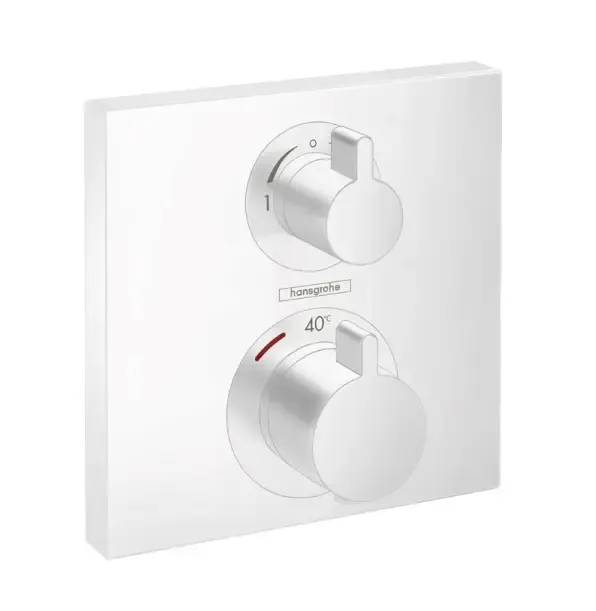 Hansgrohe Ecostat Square afbouwdeel voor inbouwthermostaat wit mat Lage Prijs