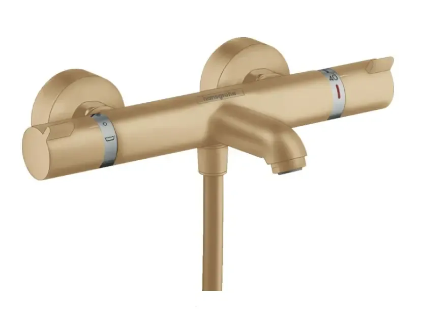 Hansgrohe Ecostat badthermostaat opbouw brons geborsteld Bestel Nu