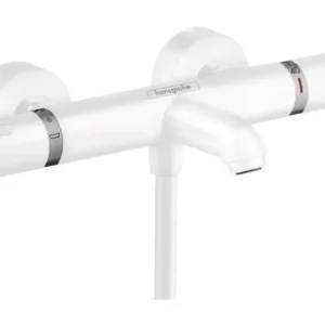 Beste Prijs Hansgrohe Ecostat badthermostaat opbouw wit mat