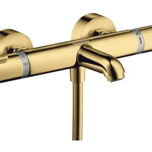 Hansgrohe Ecostat badthermostaat opbouw goud gepolijst Finale Uitverkoop