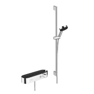 Laatste Versie Hansgrohe Pulsify Select S doucheset met thermostaat en glijstang 90cm chroom