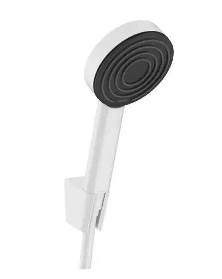 Finale Uitverkoop Hansgrohe Pulsify S Porter badset met doucheslang 125cm wit mat