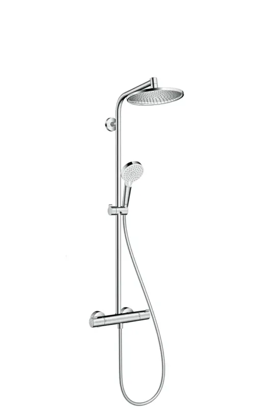 Direct Verzonden Hansgrohe Crometta S opbouw regendouche waterbesparend met thermostaat chroom