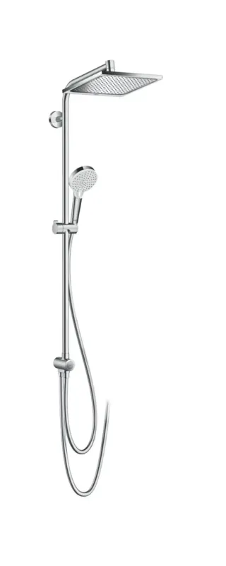 Finale Uitverkoop Hansgrohe Crometta E opbouw regendouche waterbesparend chroom