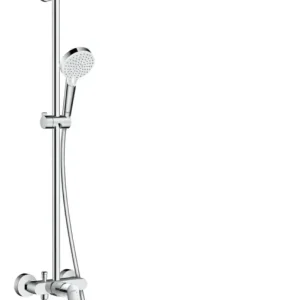 Hansgrohe Crometta E opbouw regendouche met mengkraan chroom Koop Online