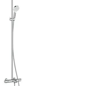 Hansgrohe Crometta S opbouw regendouche met badthermostaat chroom Snelle Levering