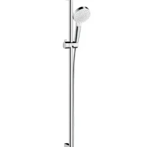 Merkproduct Hansgrohe Crometta doucheset waterbesparend met 2 standen handdouche en glijstang 90cm chroom