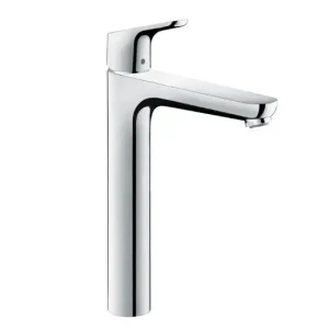 Speciale Aanbieding Hansgrohe Focus verhoogde wastafelkraan waterbesparend met pop-up waste chroom