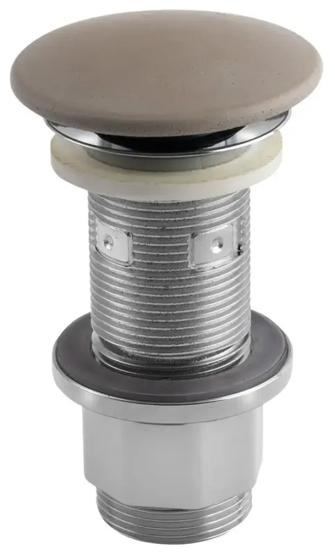 Sapho Concrete afvoerplug met clicksysteem beton zand Meest Verkocht