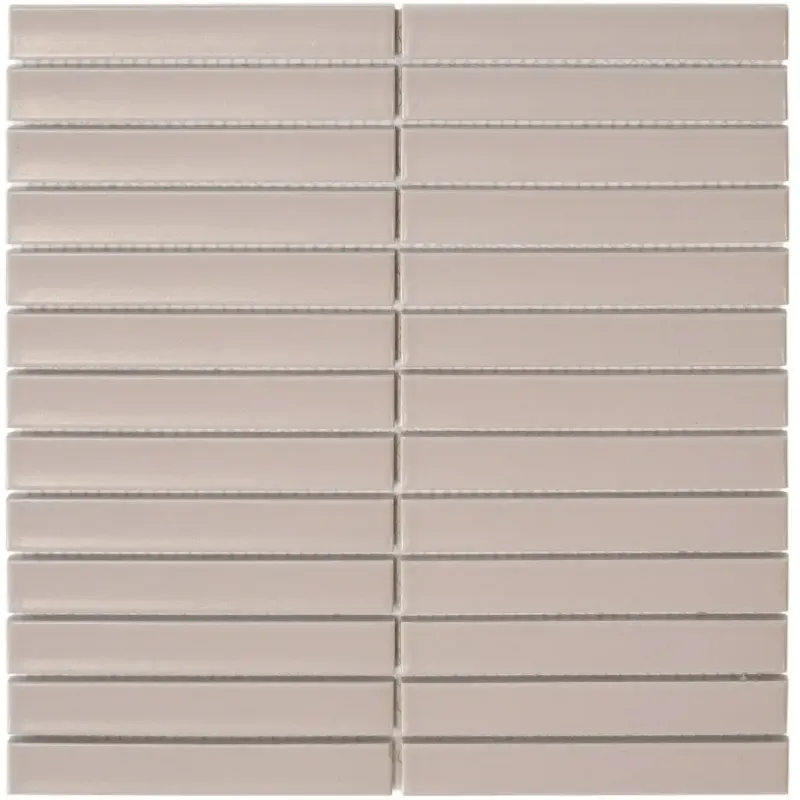 The Mosaic Factory Sevilla smalle vinger 2cm mozaïek tegels 30x30 vintage pink Nieuw