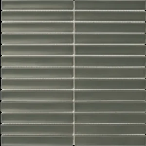 Tegelsample The Mosaic Factory Sevilla smalle vinger 2cm mozaïek tegels 30x30 army green Must-Have
