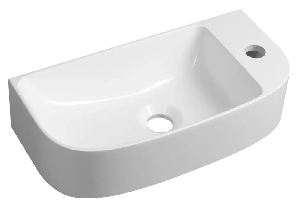 Sapho Alga fontein marmer 40x22cm wit Bestel Nu