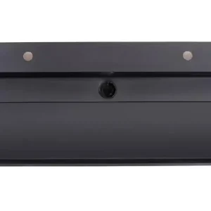 Nieuw Lambini Designs Arona wastafel quartz 120cm enkel met 2 kraangaten zwart mat
