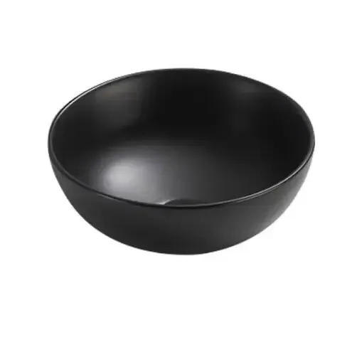 Lambini Designs Tirano fonteinkom keramiek 20cm zwart mat Direct Verzonden