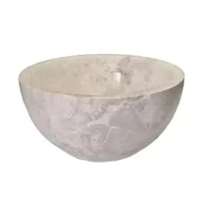 Lambini Designs Colorno fonteinkom marmer 20cm tundra grey Actieprijs