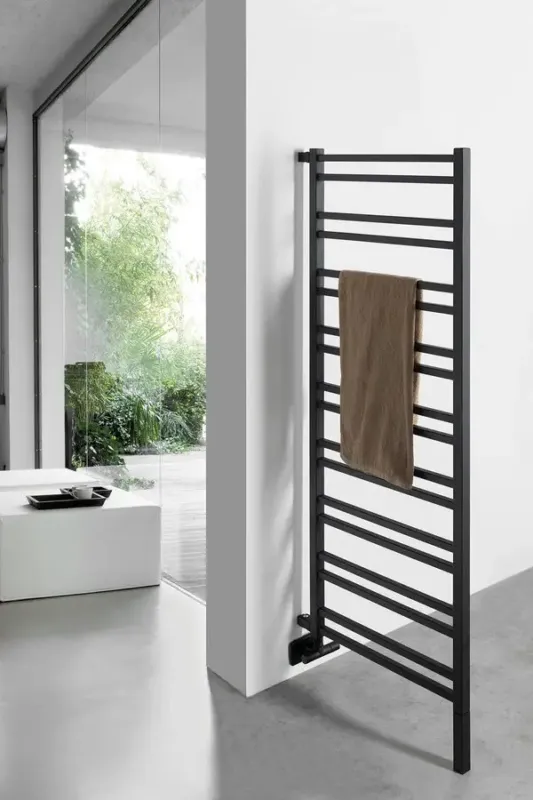 Sapho Metro radiator roomdivider 55x143cm mat zwart Bestseller