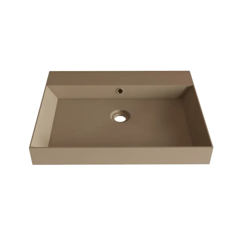 SaniGoods Kolo wastafel 60cm zonder kraangat mat cappuccino Must-Have