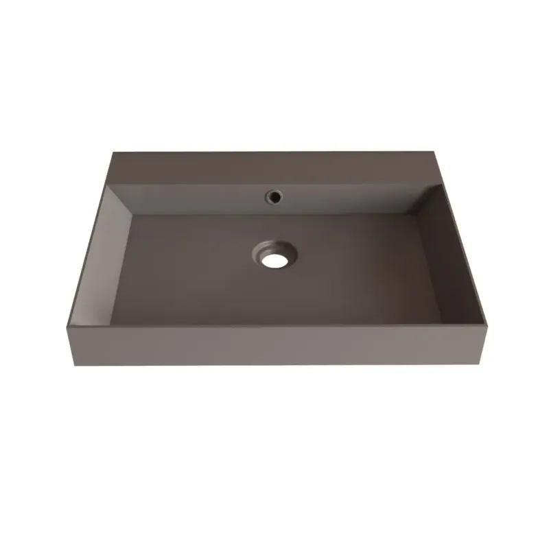 SaniGoods Kolo wastafel 60cm zonder kraangat mat leigrijs Koop Online
