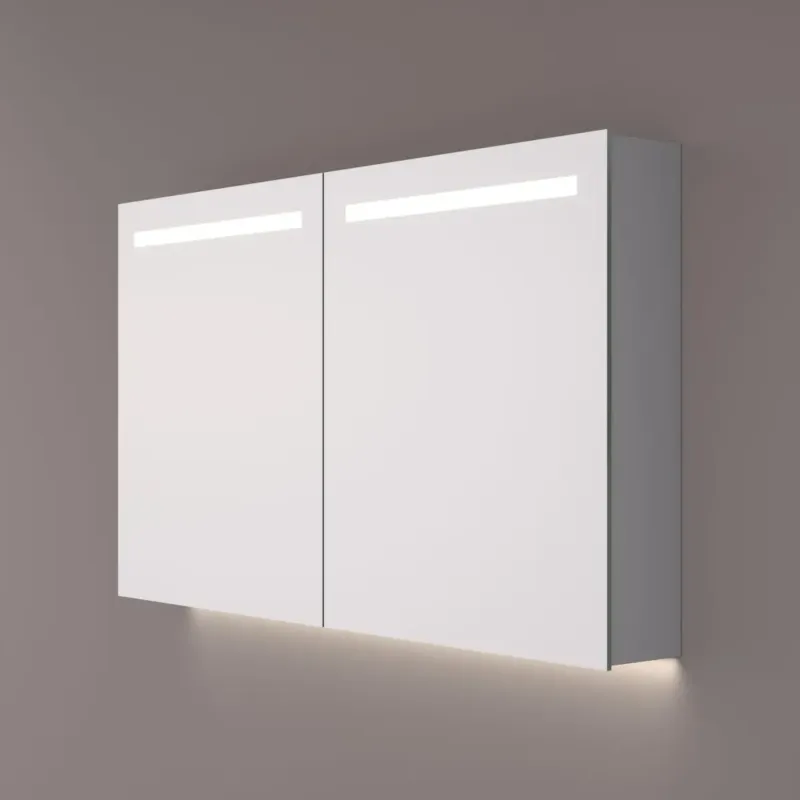 Hipp Design 15000 spiegelkast met LED en spiegelverwarming 140x70x14cm Goedkoop
