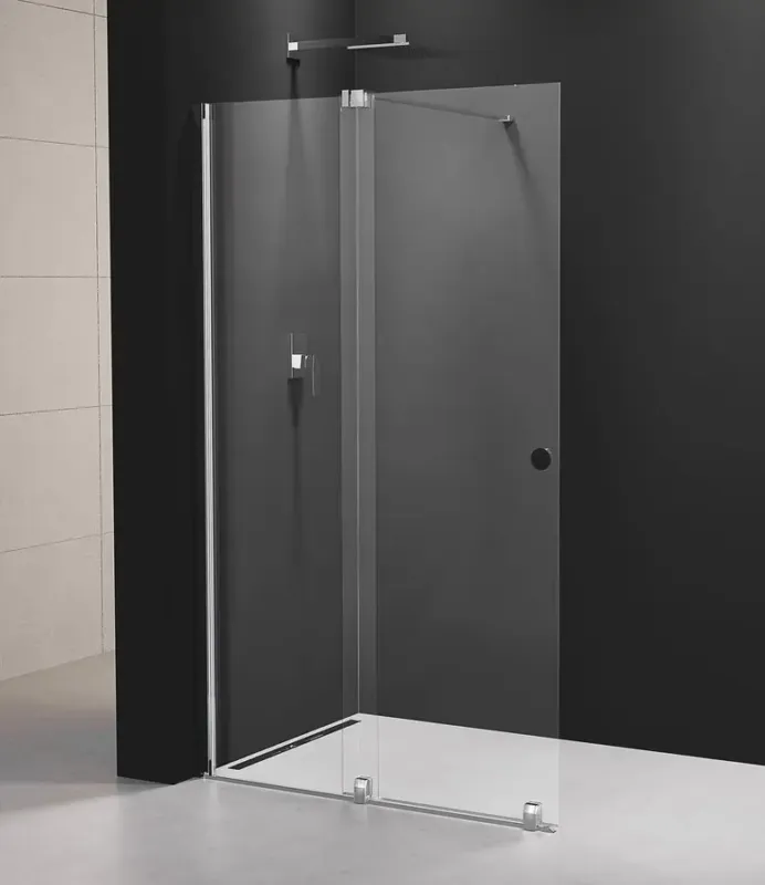 Koop Online Sapho Modular douchewand 120x200cm antikalk chroom
