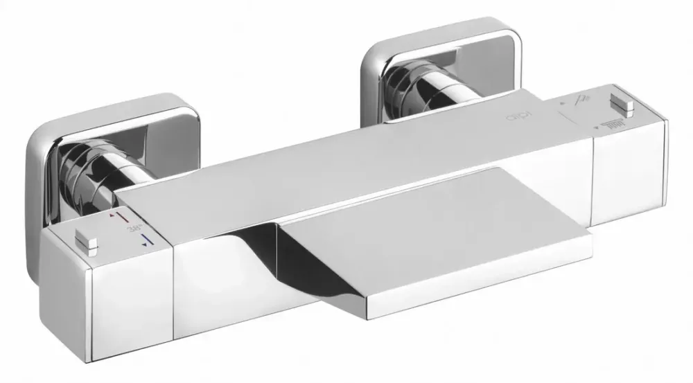 Sapho Dimy thermostatische waterval badkraan chroom Uitverkoop