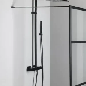Sapho Dimy opbouw regendouche zwart mat Express Levering