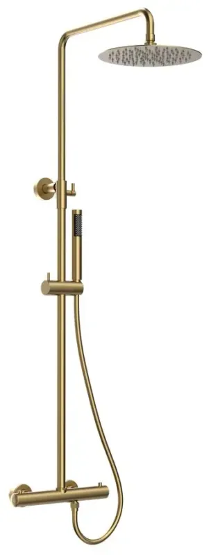 Hete Deal Sapho Kimura thermostaat regendouche goud mat