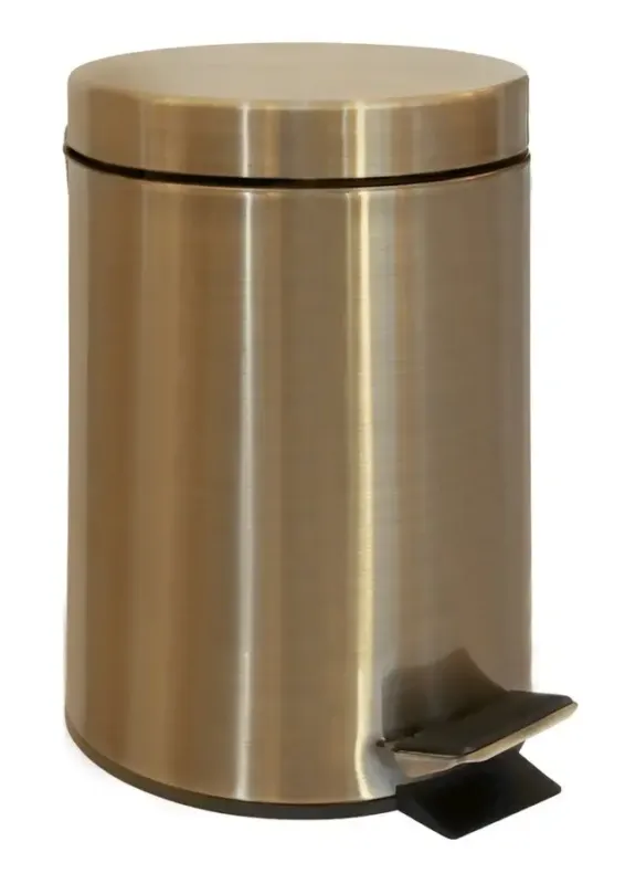 Sapho Diamond bronzen afvalbak 3L Korting