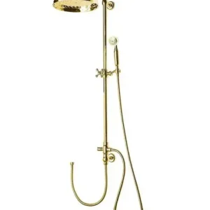 Sapho Vanity regendouche zonder douchekraan retro goud Rechtstreeks Van De Fabrikant