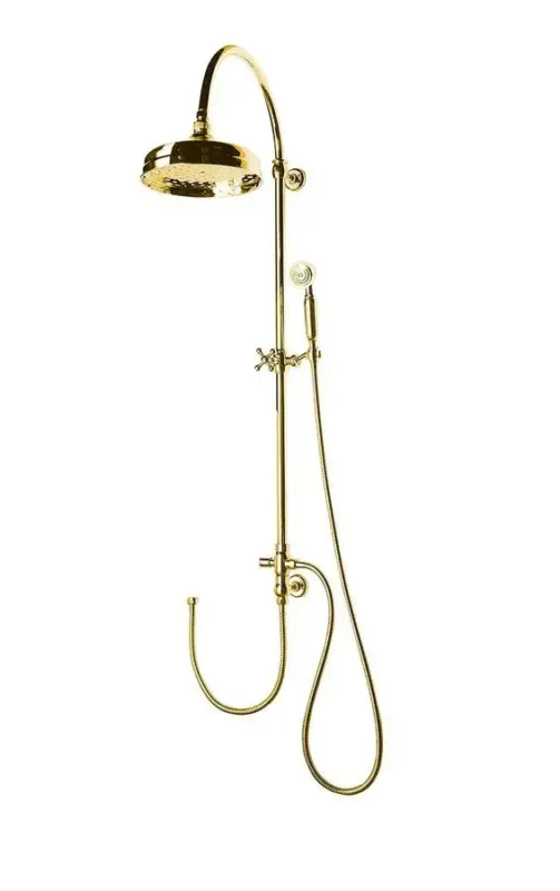 Sapho Vanity regendouche zonder douchekraan retro goud Rechtstreeks Van De Fabrikant