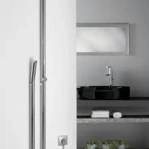 Gratis Retour Sapho Duopasso elektrische handdoek radiator 12x170cm chroom