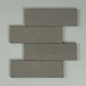 Flitsaanbieding Tegelsample Jabo Kalma wandtegel 19x6cm beige glanzend