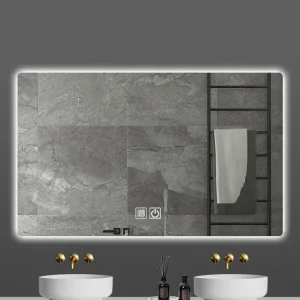 Sanigoods Queen spiegel met verlichting en verwarming 80x60cm Voordeelprijs