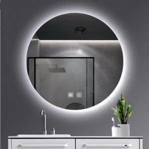 Sanigoods Halo ronde spiegel met verlichting en verwarming 120cm Uitverkoop