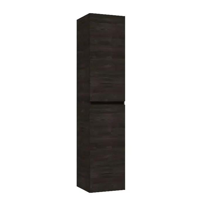 Gereduceerde Prijs Fontana Rovigo kolomkast 160x35x35cm kasteel bruin