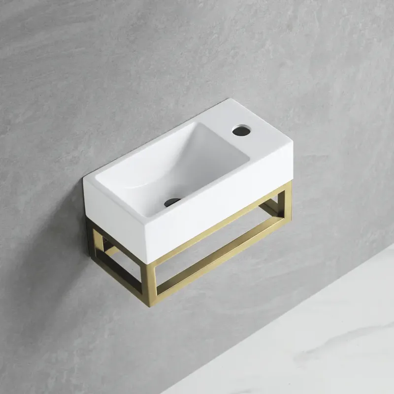 Bestseller Best Design R-Line Nancy fontein 36cm wit glans met goud mat frame
