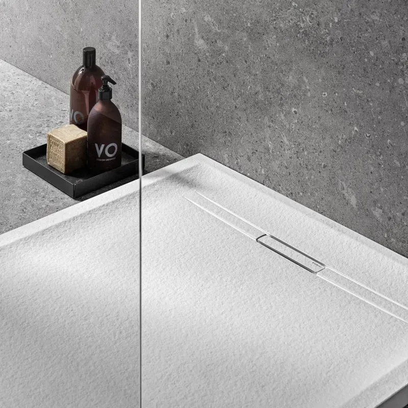 Direct Beschikbaar Geberit Sestra douchevloer antislip 120x90cm wit mat