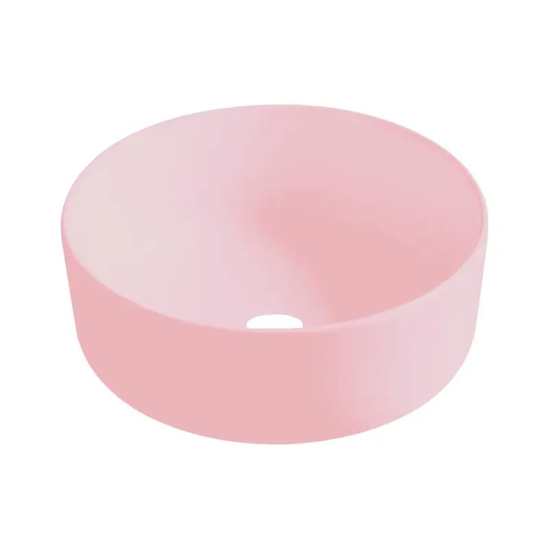 Laatste Versie Best Design Luzz waskom 40cm keramiek lichtroze mat