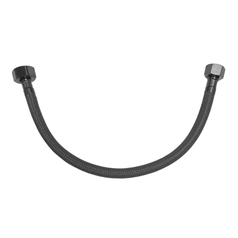 Goedkoop Best Design Moya flexibele aansluitslang 35cm 1/2" x 3/8" gunmetal