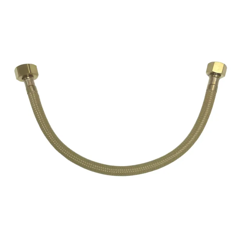 Favoriet Best Design Nancy flexibele aansluitslang 35cm 1/2" x 3/8" goud mat