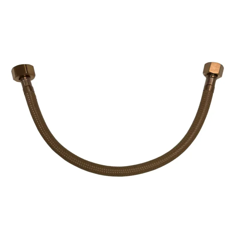Premium Best Design Dijon flexibele aansluitslang 35cm 1/2" x 3/8" sunny bronze