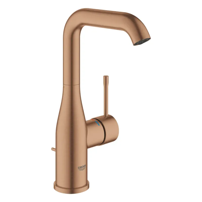 Grohe Essence New wastafelkraan L-size met hoge draaibare uitloop cartouche brushed warm sunset Bestseller