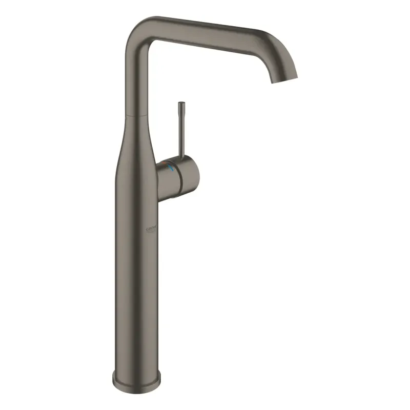 Grohe Essence New wastafelkraan XL-size met hoge draaibare uitloop gladde body cartouche brushed hard graphite Voordeelprijs