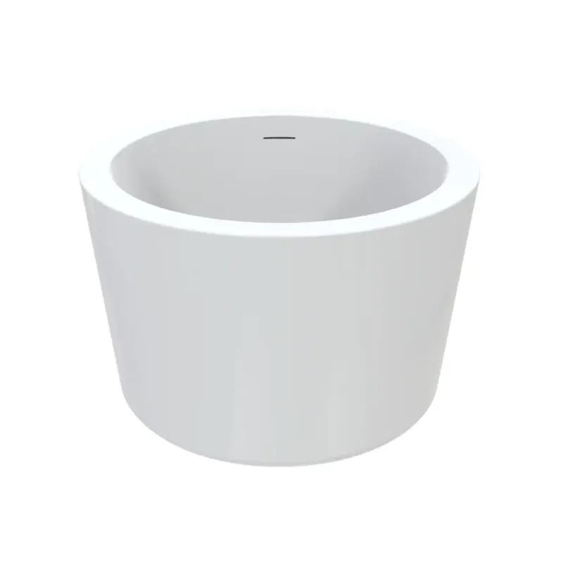 Best Design Zen rond vrijstaand bad 104x67cm wit glans Express Levering