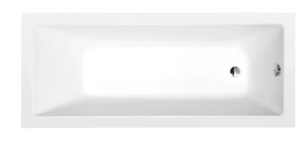 Rechtstreeks Van De Fabrikant Polysan Noemi ligbad 170x70x39cm wit mat