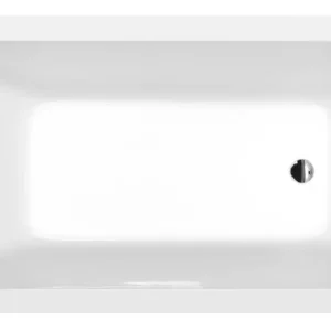 Speciale Aanbieding Polysan Noemi ligbad 150x80x39cm wit glans