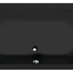 Direct Beschikbaar Polysan Levana ligbad 170x80x39cm zwart mat