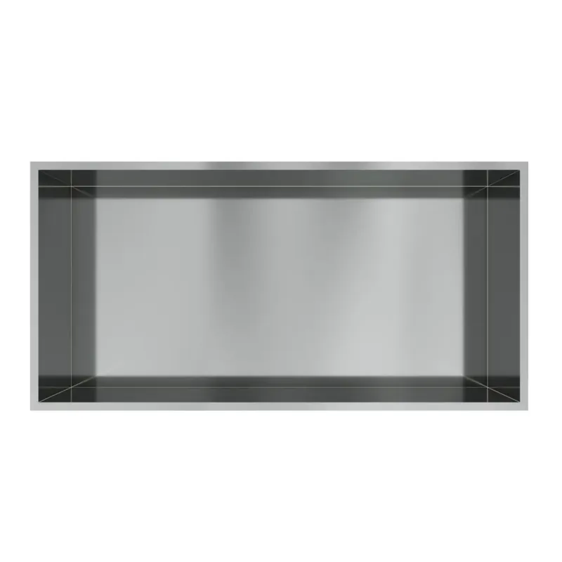Merkproduct Hotbath &More inbouwnis 30x60x10cm RVS