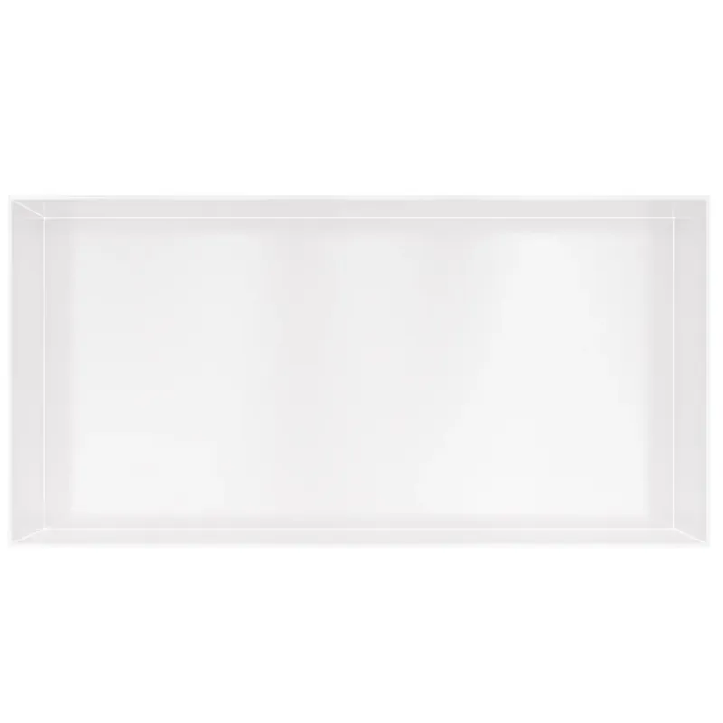Hotbath &More frameless inbouwnis 30x60x10cm wit mat Hoge Kwaliteit