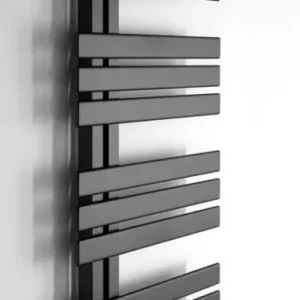 Meest Verkocht Sapho Silvana badkamer radiator zwart mat 50x97.2cm